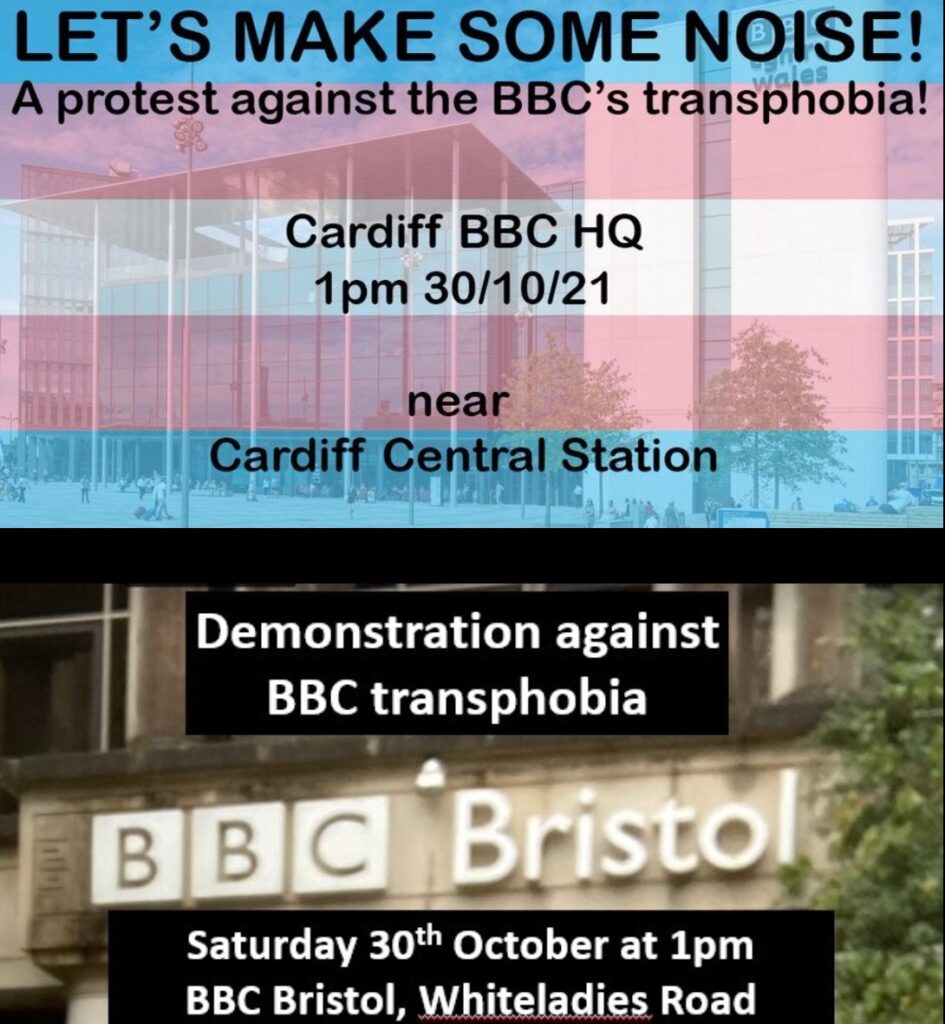 Protest action scheduled TOMORROW in Bristol and Cardiff