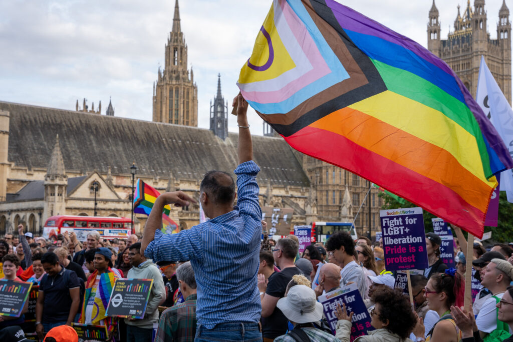 Stand Against Suella Protest Photos