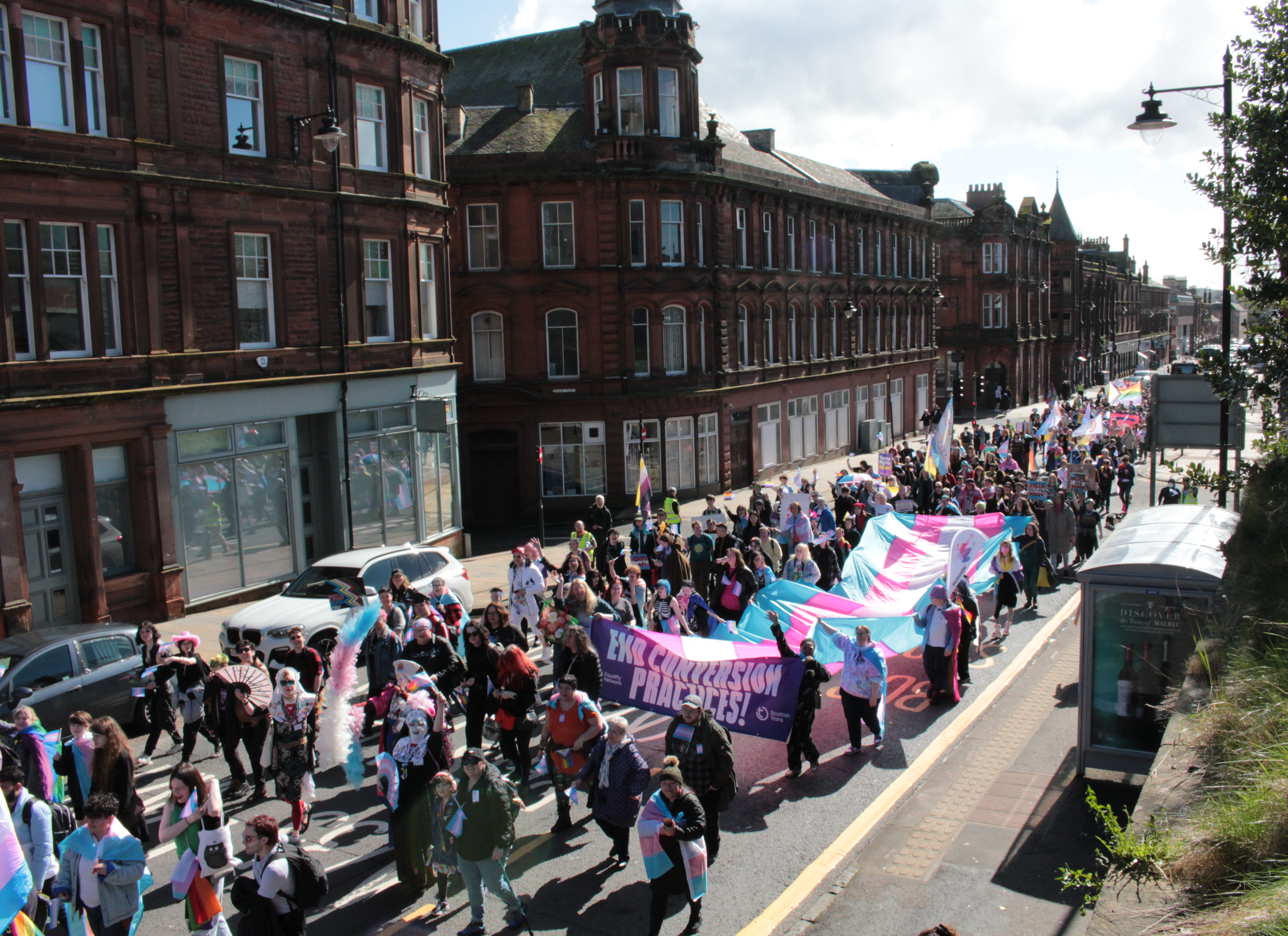 Celebrating Trans Pride Scotland